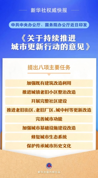 中央明確！城市更新這樣推進(jìn)→